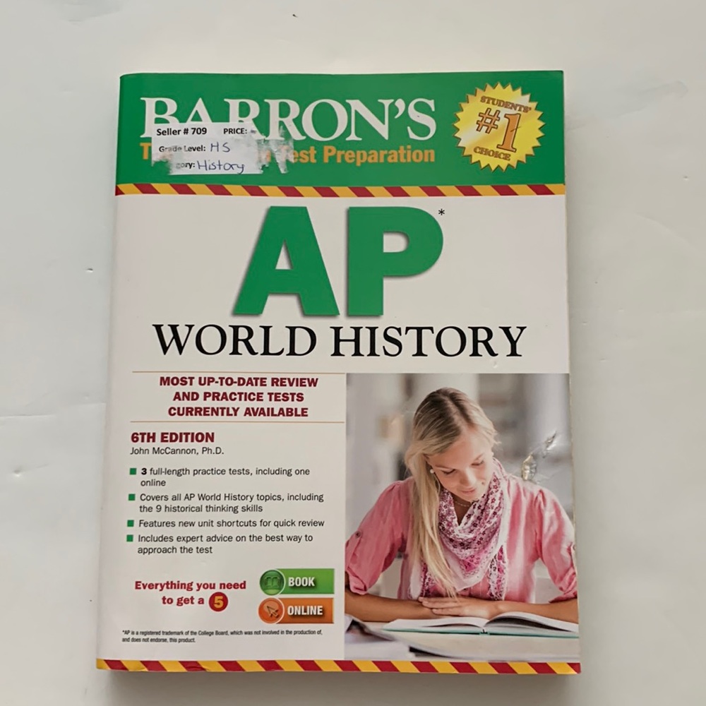 Barrons, AP world history